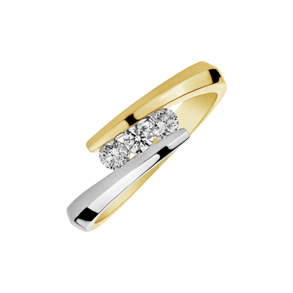 Prsten s diamanty Steller Dream