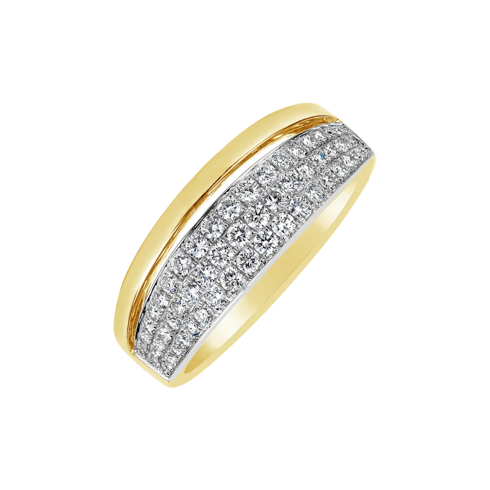 Prsten s diamanty Delphine