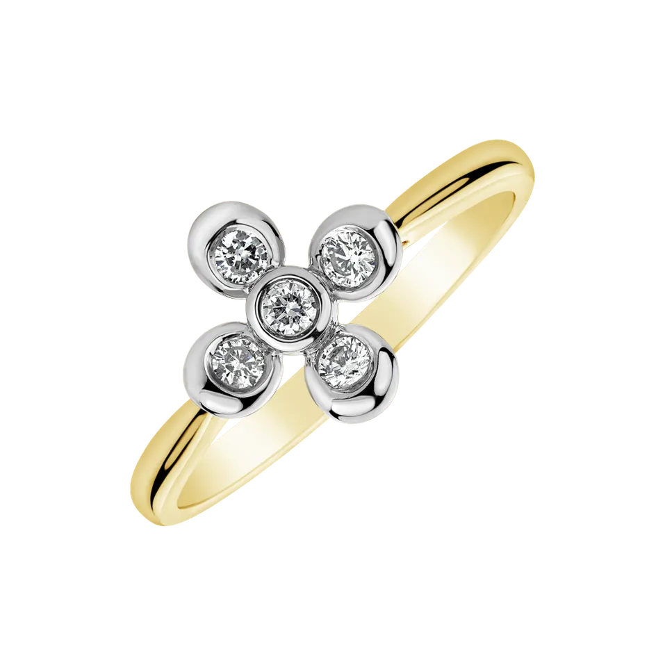 Prsten s diamanty Scout
