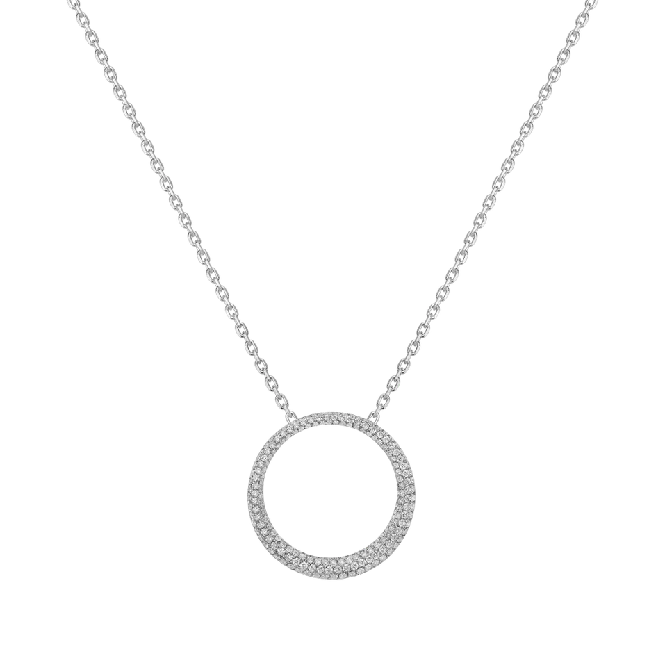 Přívěs s diamanty Circle Beauty