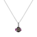 Přívěs s diamanty, safíry a quartzem Mystérieux2
