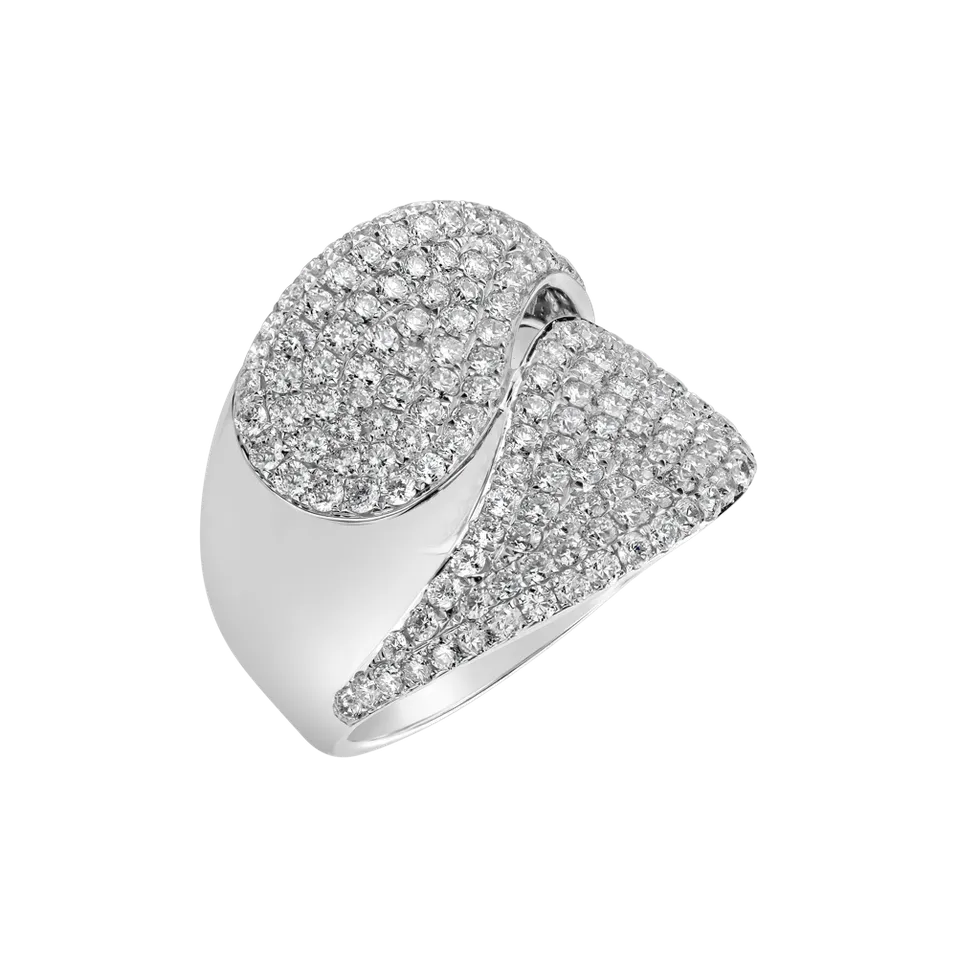 Prsten s diamanty Treasure Afrodithé