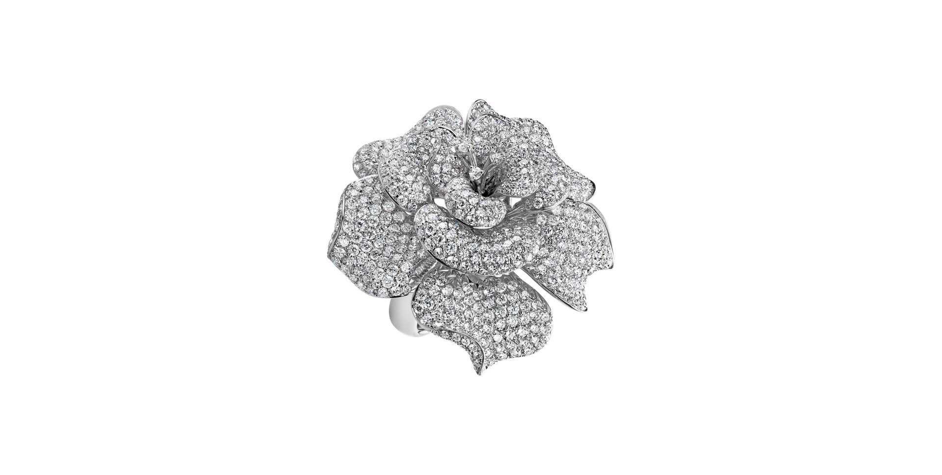 Prsten s diamanty Andromeda Flower