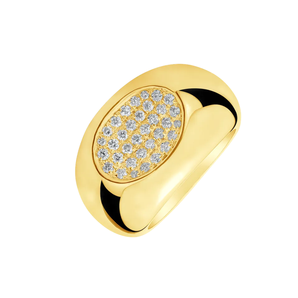 Prsten s diamanty Dion