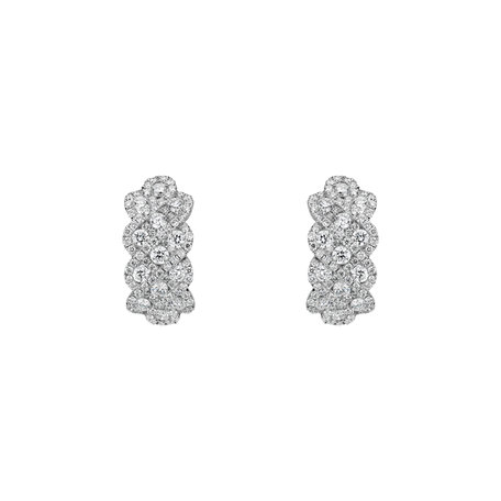 Náušnice s diamanty Luxury Shapes