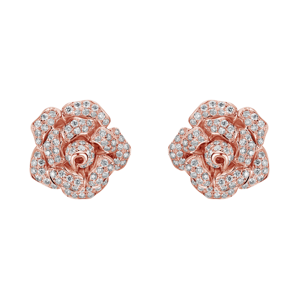 Náušnice s diamanty Opium Rose