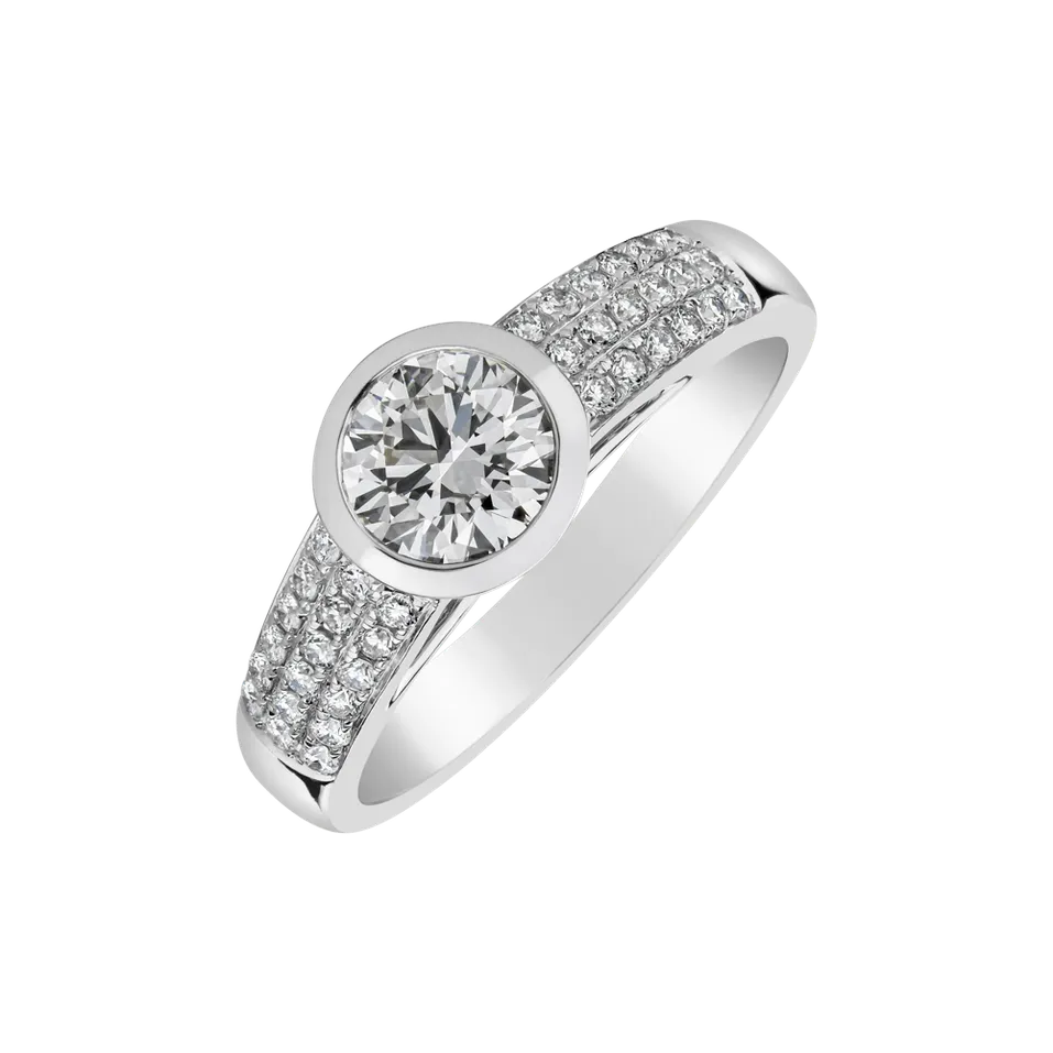 Prsten s diamanty Simone
