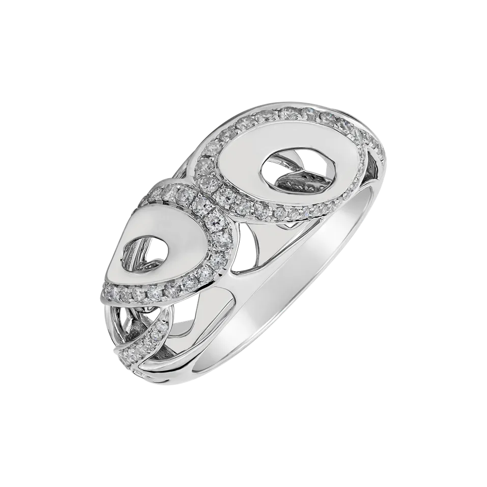Prsten s diamanty Wonderful Spaceship