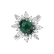 Prsten se smaragdem a diamanty Emerald Queen2
