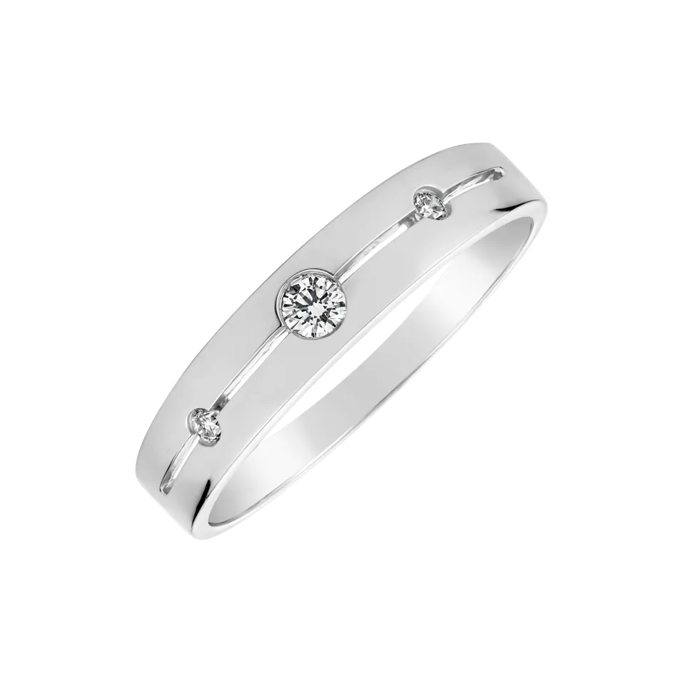Prsten s diamanty Stelar Closure