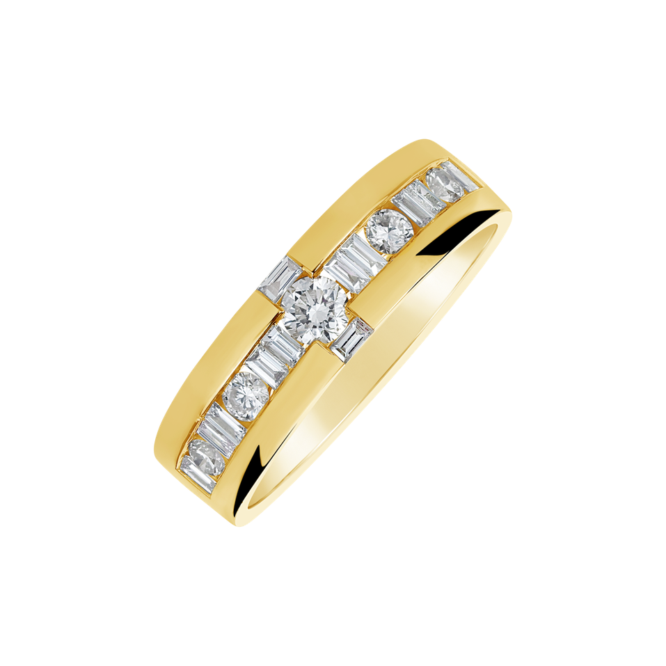 Prsten s diamanty Benicia