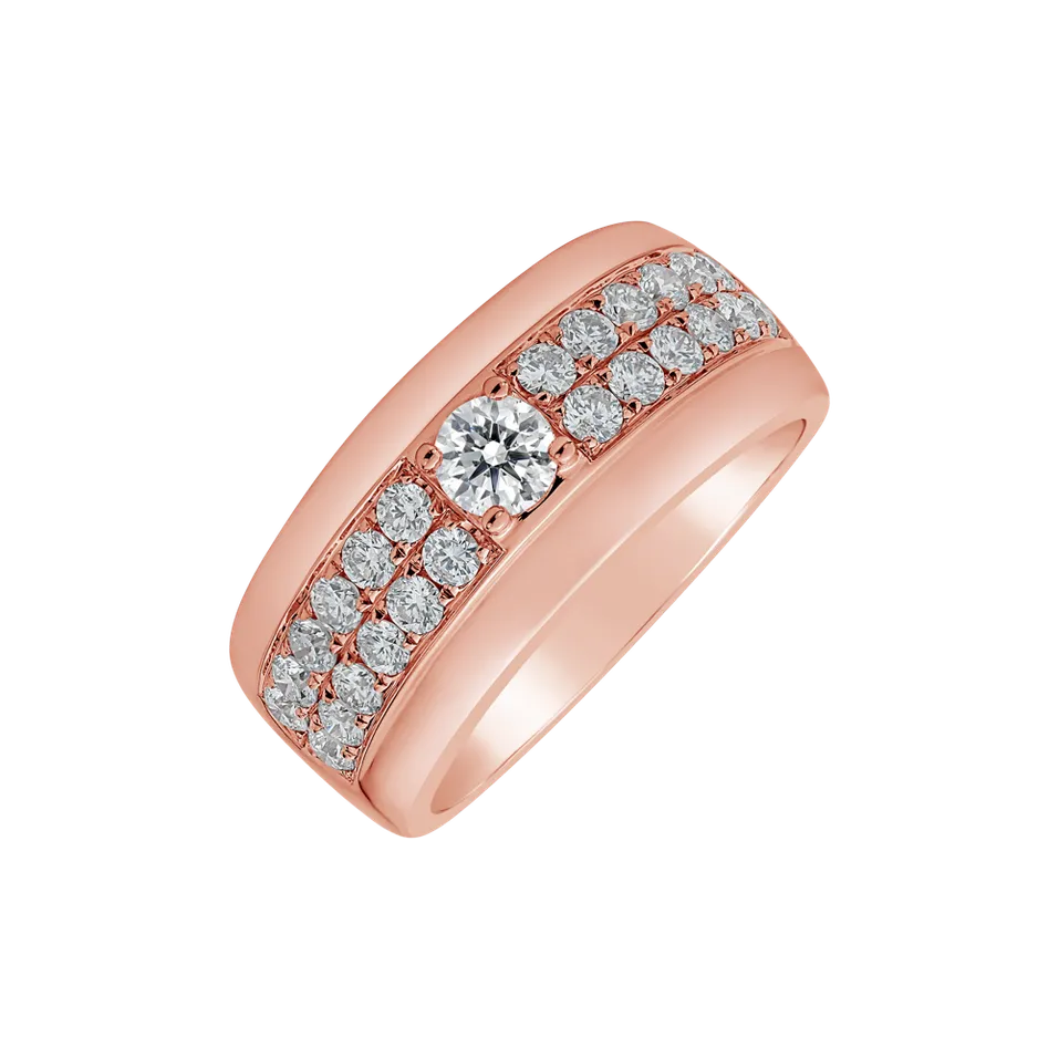 Prsten s diamanty Clémence