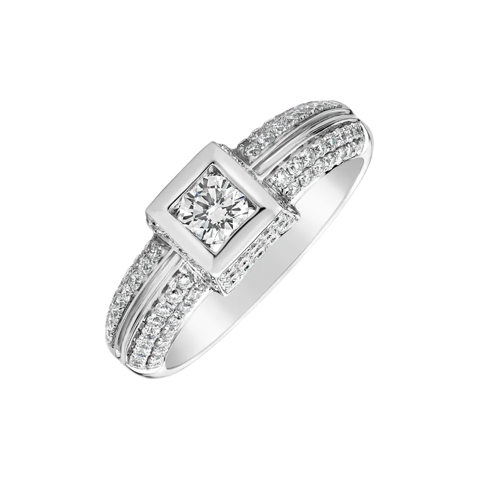 Prsten s diamanty Pietro
