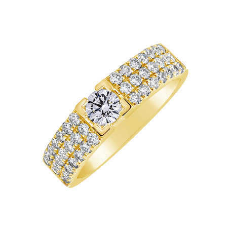 Prsten s diamanty Stellar Eclipse