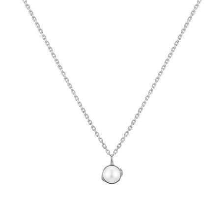Přívěs s perlou a diamanty Ocean Breath
