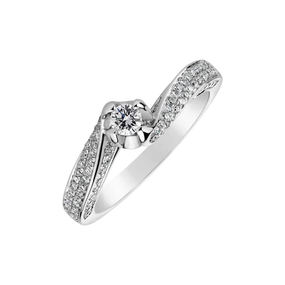 Prsten s diamanty Angela Happines