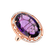 Prsten s ametystem a diamanty Chay2