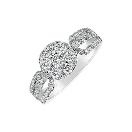 Prsten s diamanty Theresa