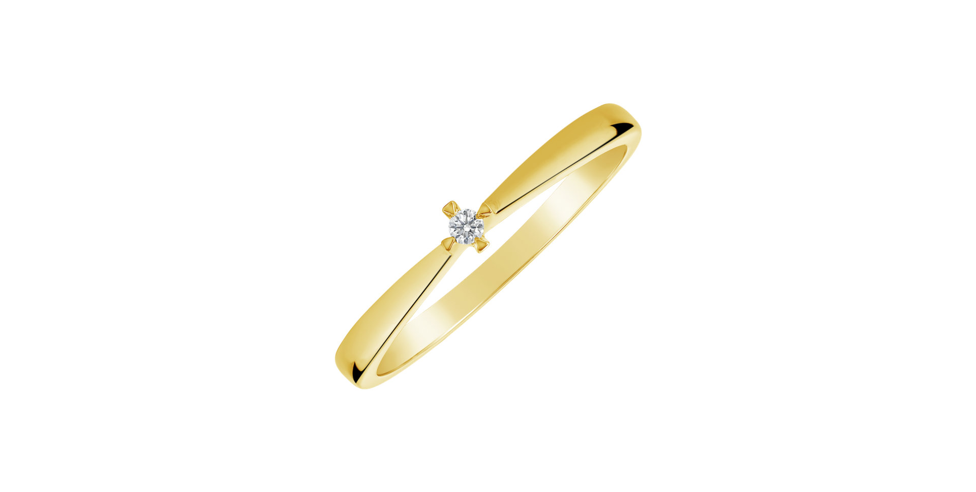 Prsten s diamantem Bianca Luck