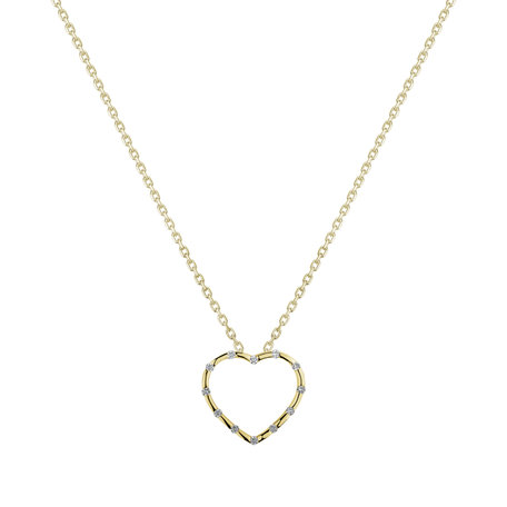 Přívěs s diamanty Kind Heart