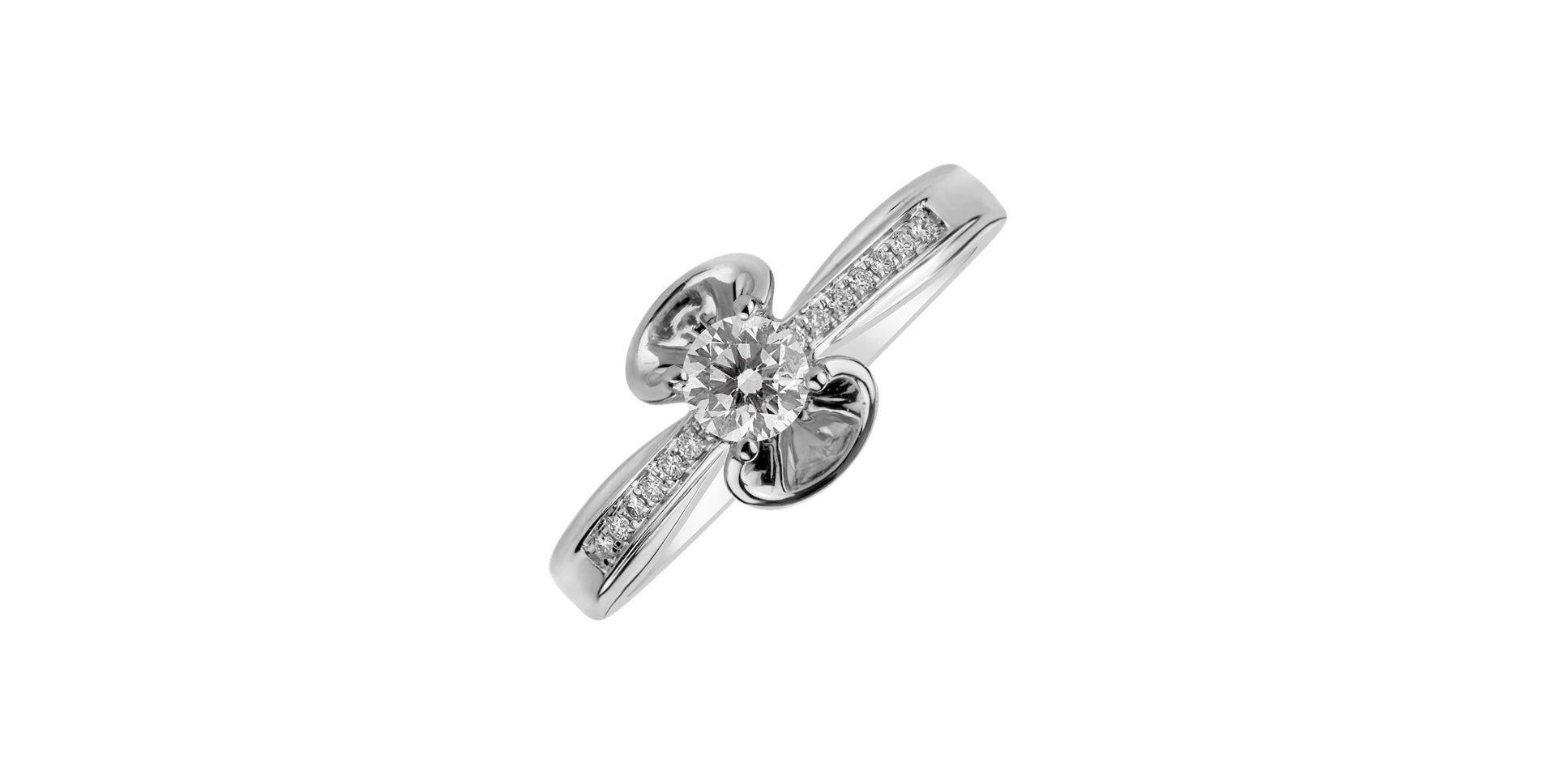 Prsten s diamanty Elegant Oath