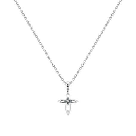 Přívěs s diamanty Celestial Cross