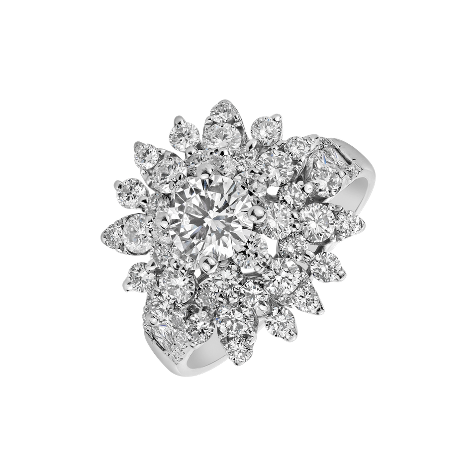 Prsten s diamanty Desideria