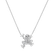 Náhrdelník s černými a bílými diamanty Magic Frog2