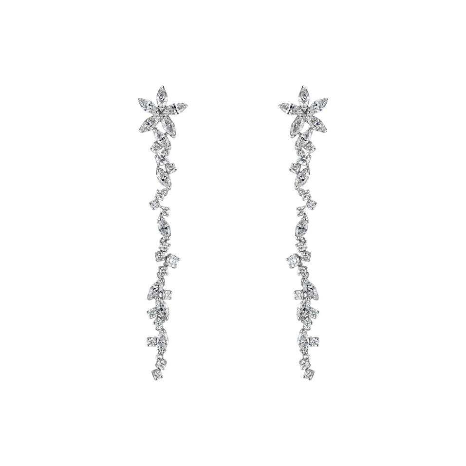 Náušnice s diamanty Idyllic Life