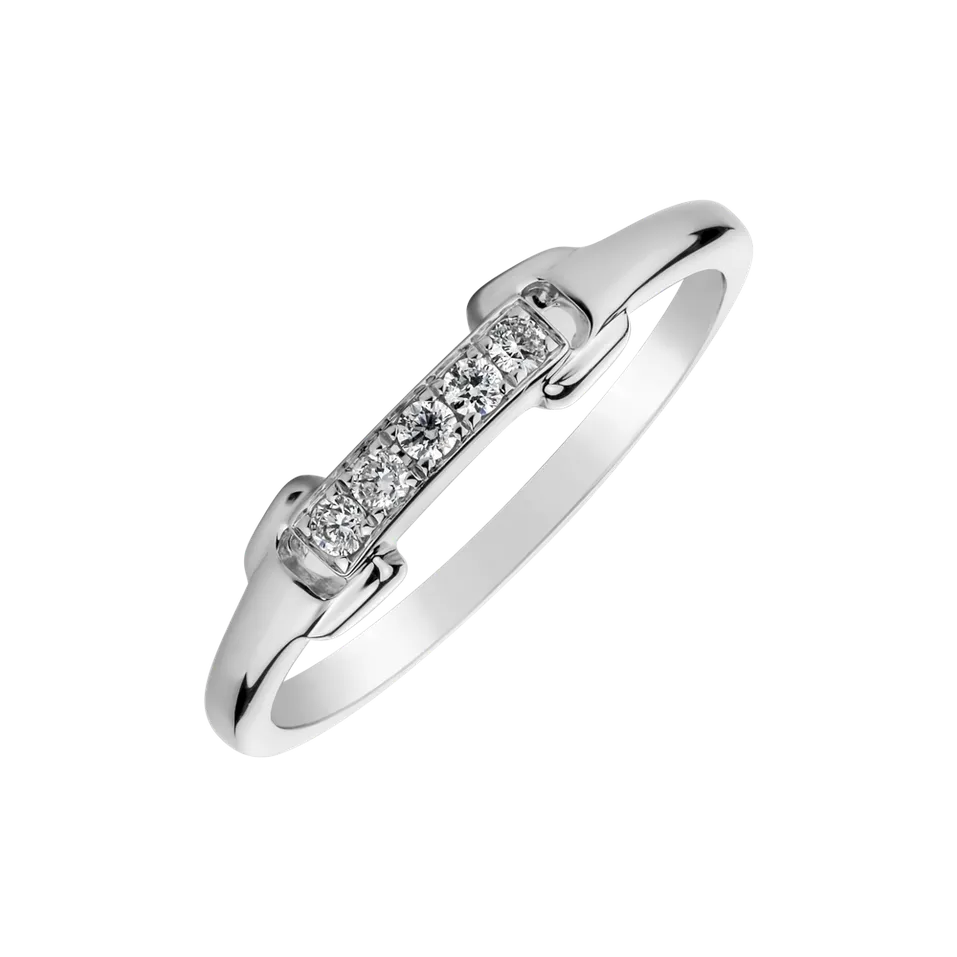 Prsten s diamanty Rosalia Charm