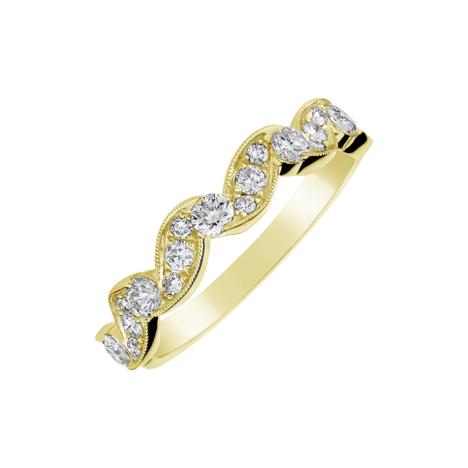 Prsten s diamanty Ferrisey