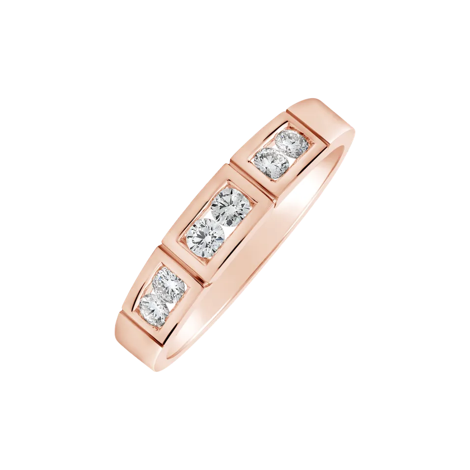 Prsten s diamanty Majestic Lines