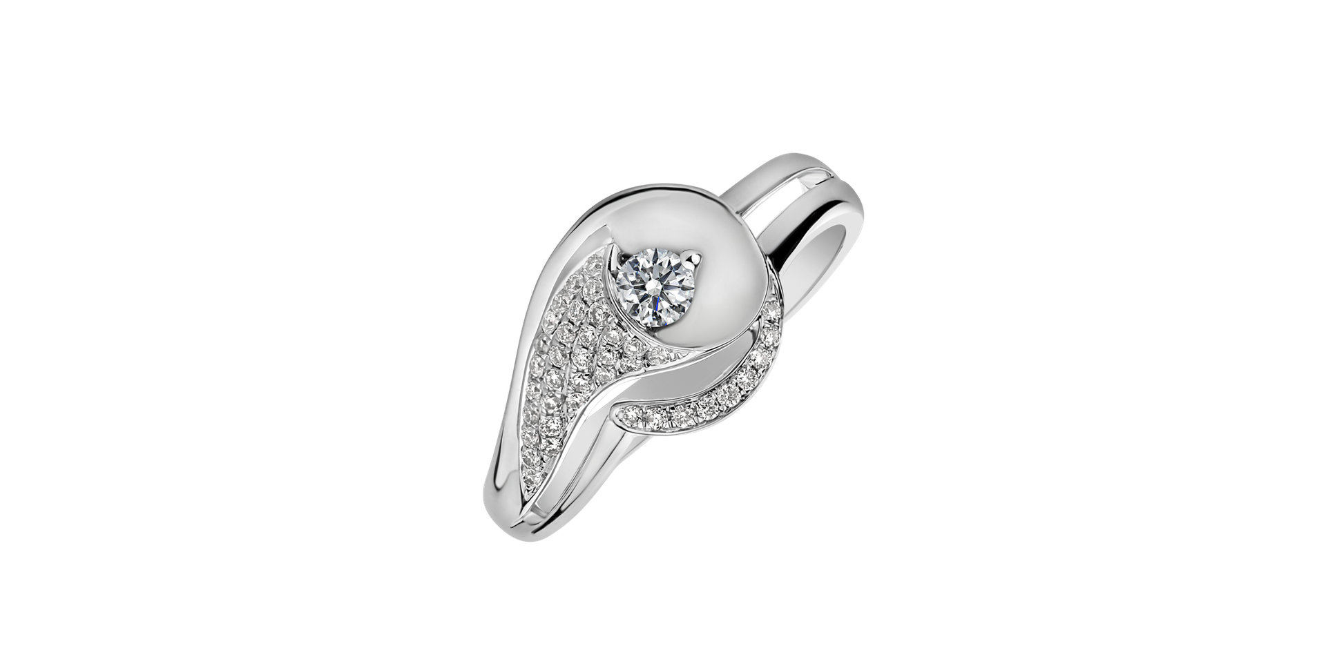 Prsten s diamanty Elodie