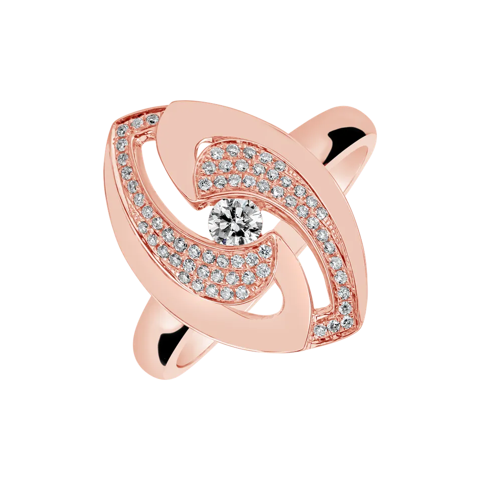 Prsten s diamanty Ewen