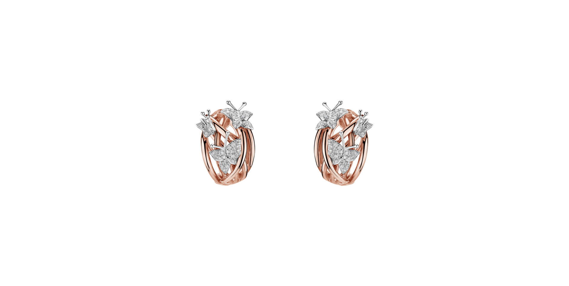 Náušnice s diamanty Norah