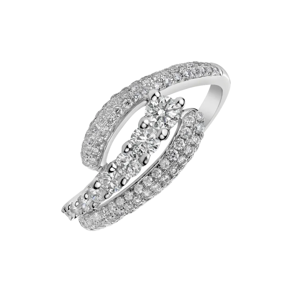 Prsten s diamanty Barbara