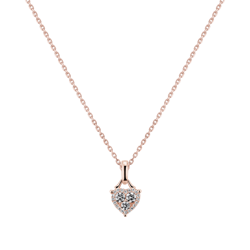 Přívěs s diamanty Yuko