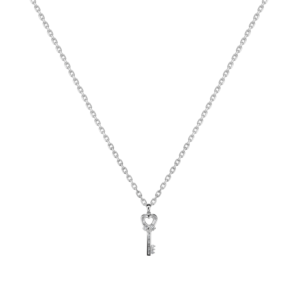 Přívěs s diamanty Treasure Key