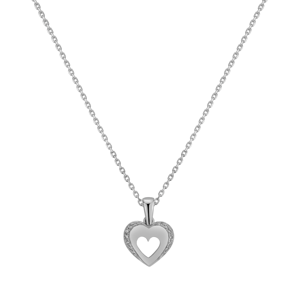 Přívěs s diamanty Romantic Monogram