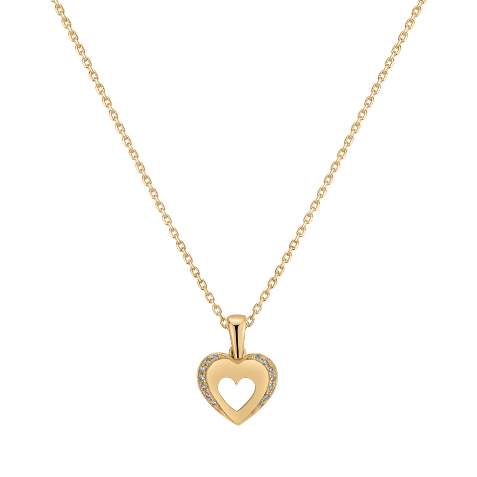 Přívěs s diamanty Romantic Monogram