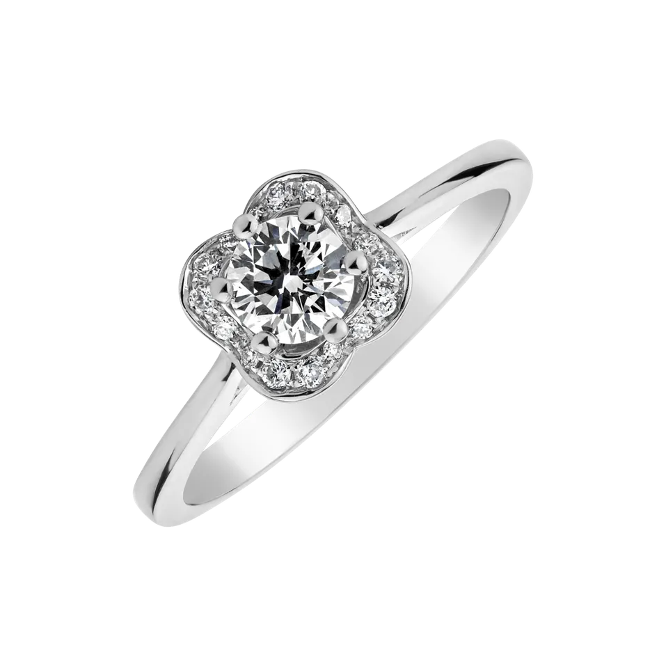 Prsten s diamanty Secrets of Classicism