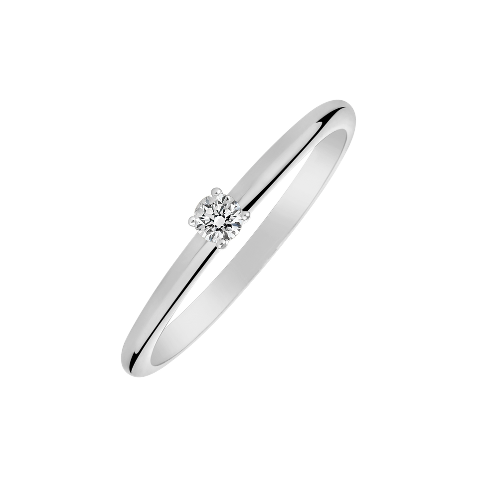 Prsten s diamantem Mystery of Barb