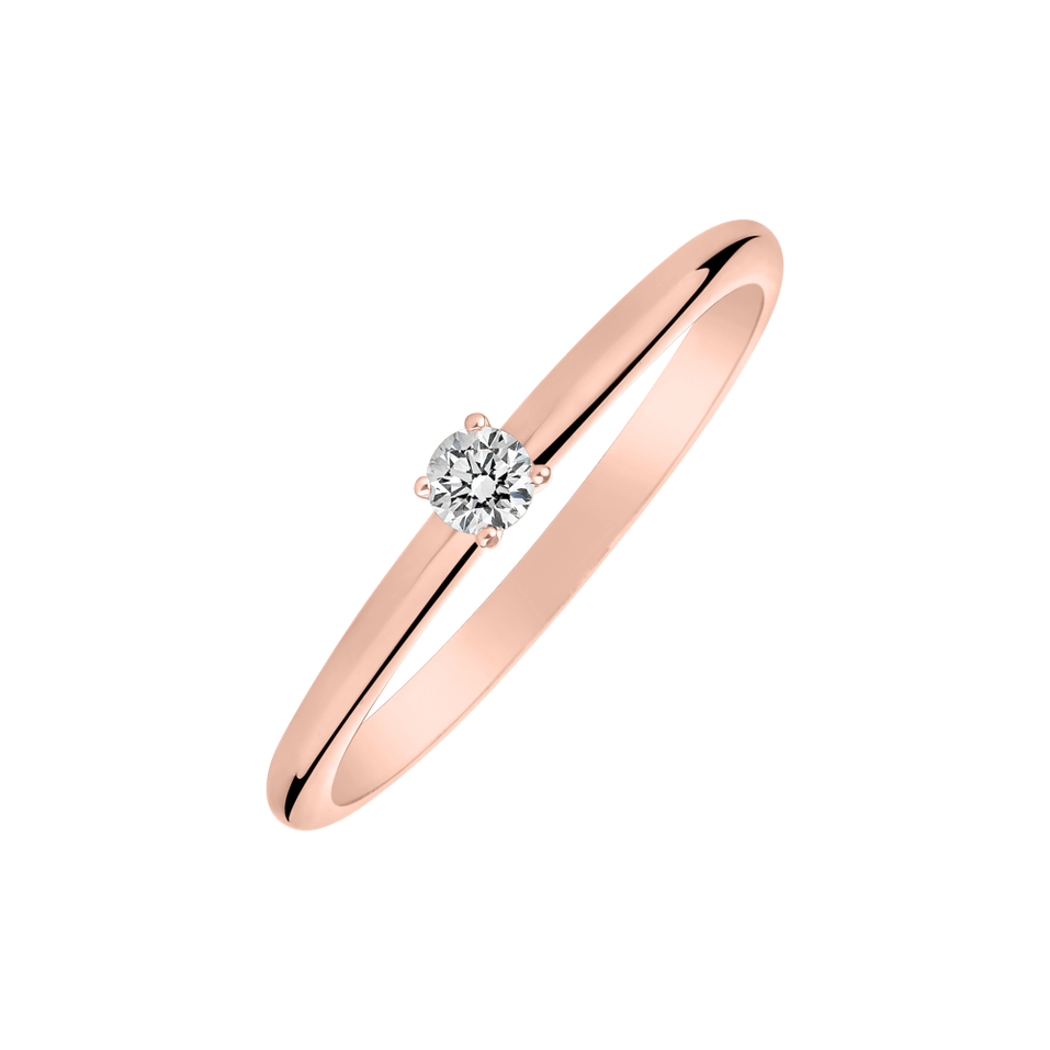 Prsten s diamantem Mystery of Barb