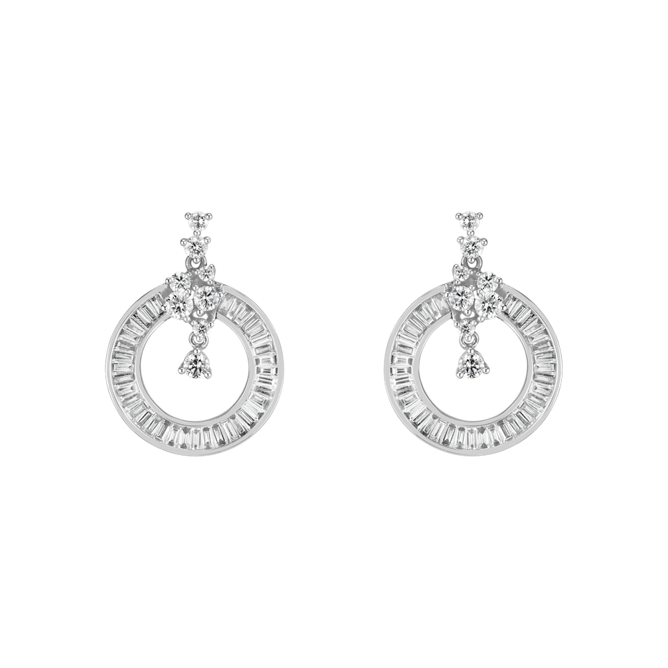 Náušnice s diamanty Sky Glow