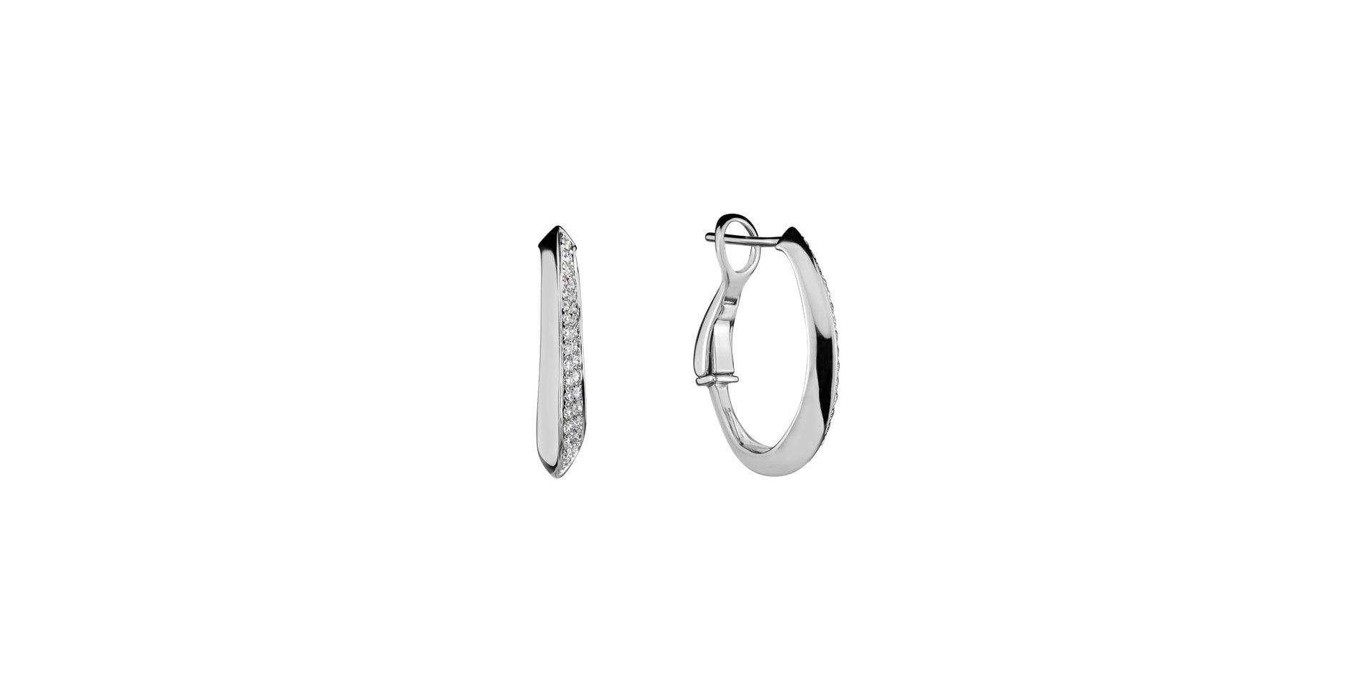 Náušnice s diamanty Zystri