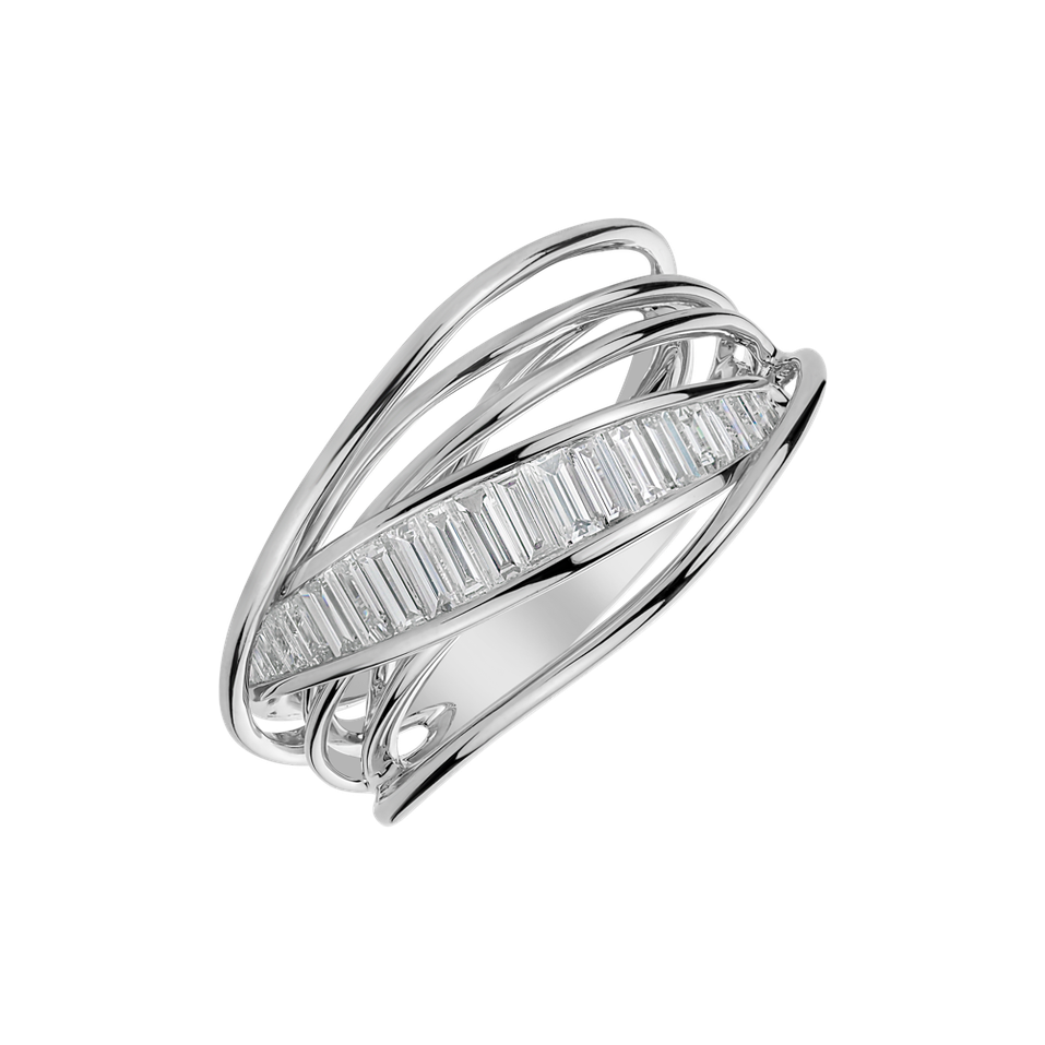 Prsten s diamanty Zacharie