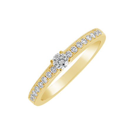 Prsten s diamanty Jeffroi