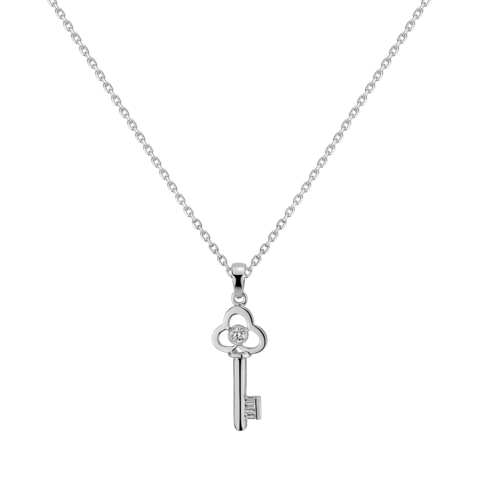 Přívěs s diamanty Sacred Key