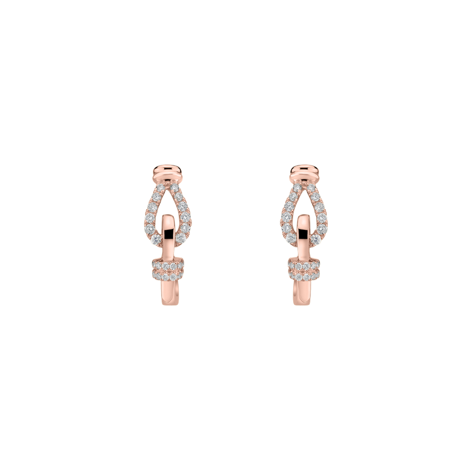 Náušnice s diamanty Ema