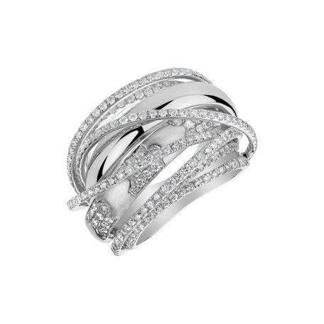 Prsten s diamanty Galaxy Glamour